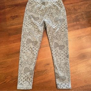 Super Soft Furry Lined pants girls- 7/8